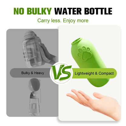 Portable Dog Water Bottle | Foldable Pet Water Bottle with Drinking- Dog Travel Water Dispenser, Dog Stuff Accessories Items, Walking and Hiking, Dealsforyoudays