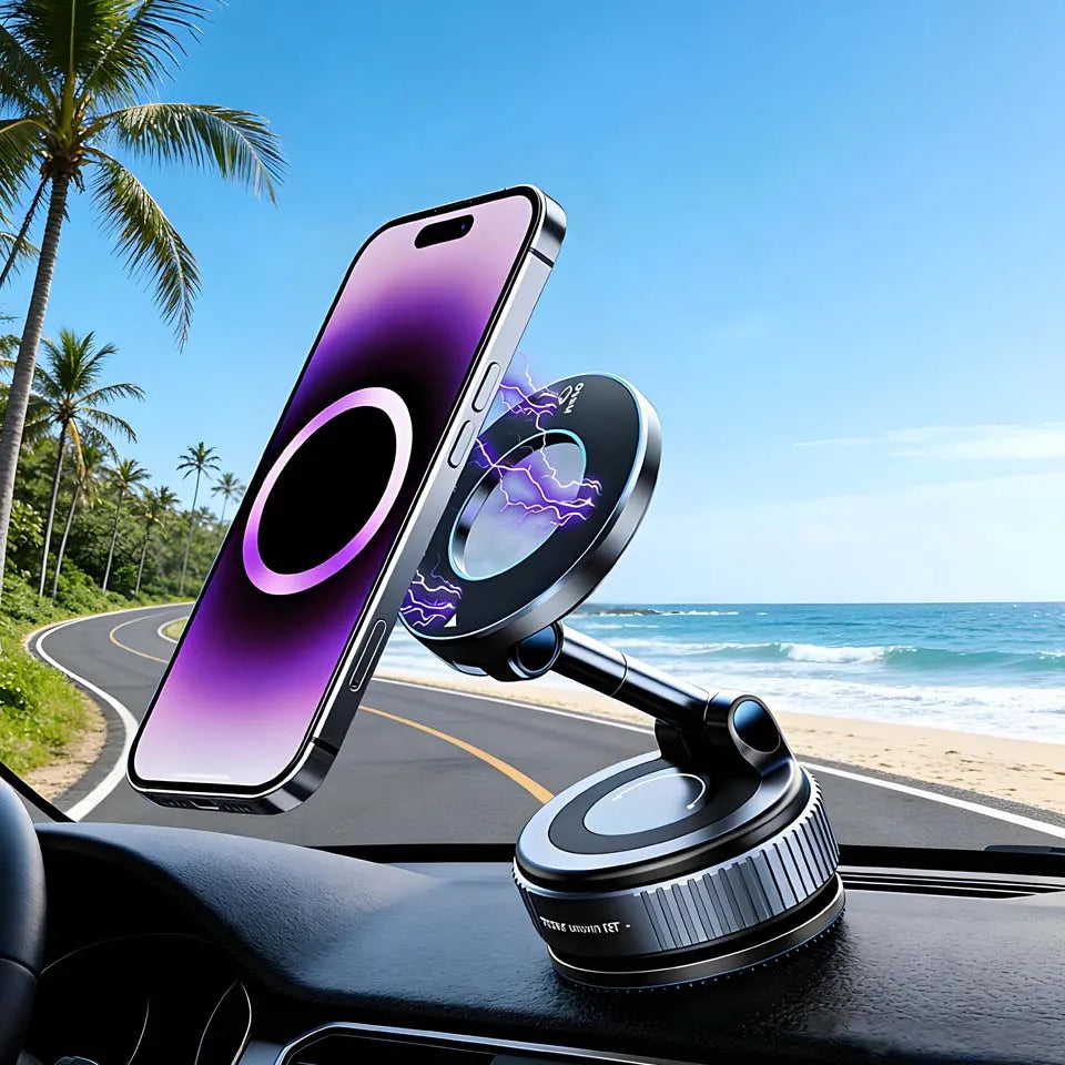 Vacuum Magnetic Phone Holder