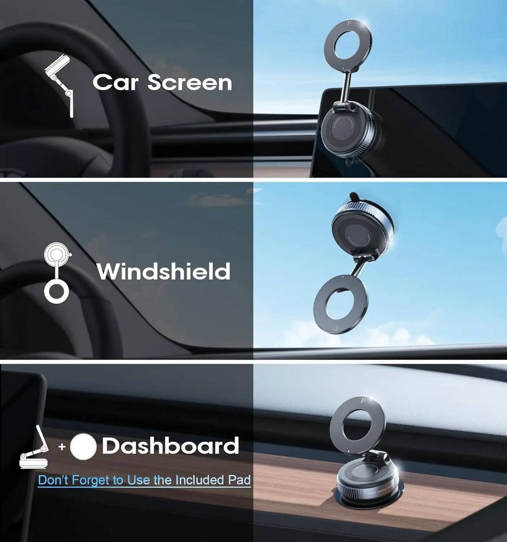 Vacuum Magnetic Phone Holder