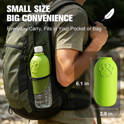 Portable Dog Water Bottle | Foldable Pet Water Bottle with Drinking- Dog Travel Water Dispenser, Dog Stuff Accessories Items, Walking and Hiking, Dealsforyoudays